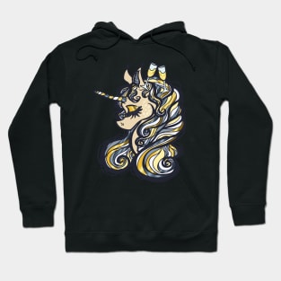 New Year's Eve Unicorn Hoodie